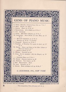 Scherzo et Choral, Op 18 (Gems of Piano Music)