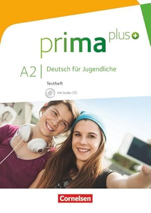 Seller image for prima plus A2: zu Band 1 und 2 - Testheft mit Audio-CD for sale by Wegmann1855