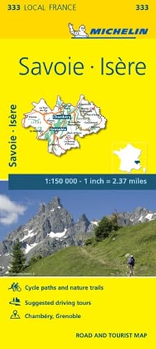Imagen del vendedor de Isere, Savoie - Michelin Local Map 333 : Map a la venta por Smartbuy