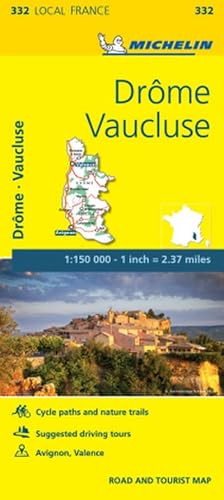 Imagen del vendedor de Drome, Vaucluse - Michelin Local Map 332 : Map a la venta por Smartbuy