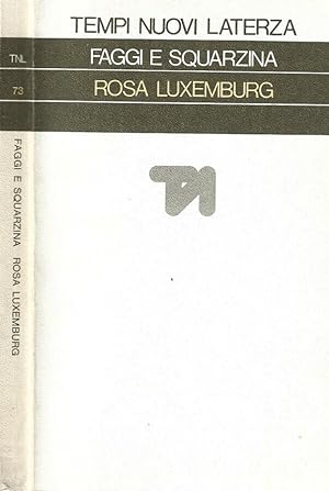 Bild des Verkufers fr Rosa Luxemburg Dramma in nove quadri zum Verkauf von Biblioteca di Babele