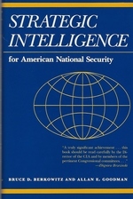 Immagine del venditore per Strategic Intelligence for American National Security: Updated Edition venduto da Mom's Resale and Books