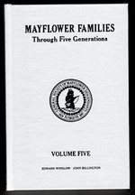 Seller image for Mayflower Families Through Five Generations : Volume 5, Edward Winslow and John Billington for sale by Mom's Resale and Books