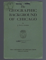 Imagen del vendedor de The geographic background of Chicago, a la venta por Mom's Resale and Books