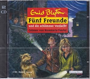 Seller image for Fnf Freunde und ein schlimmer Verdacht (2 Audio CDs - Hrbuch) : Gelesen von Rosemarie Fendel. for sale by TF-Versandhandel - Preise inkl. MwSt.