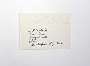 Immagine del venditore per An Original Envelope Written by Sir Edwin Hardy Amies venduto da Lasting Words Ltd