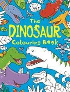 Bild des Verkufers fr The Dinosaur Colouring Book zum Verkauf von Smartbuy