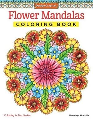 Bild des Verkufers fr Flower Mandalas Coloring Book zum Verkauf von Smartbuy