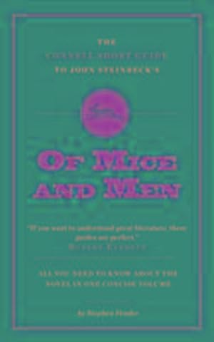 Bild des Verkufers fr The Connell Short Guide To John Steinbeck's of Mice and Men zum Verkauf von Smartbuy