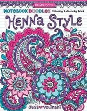 Bild des Verkufers fr Notebook Doodles Henna Style: Coloring & Activity Book zum Verkauf von Smartbuy