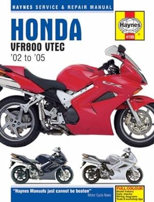 Seller image for Honda VFR800 VTEC Service and Repair Manual: 2002-2005 (Haynes Service and Repair Manuals) for sale by WeBuyBooks