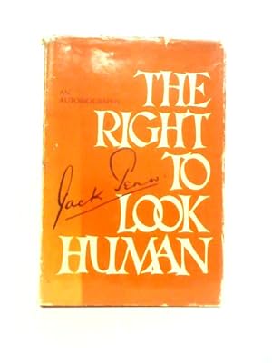 Seller image for The Right To Looh Human for sale by World of Rare Books