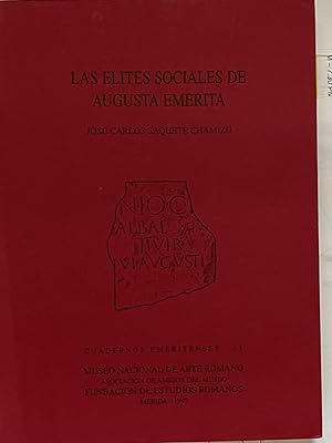LAS ELITES SOCIALES DE AUGUSTA EMERITA