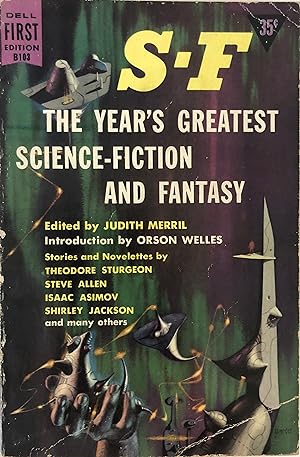 Seller image for S-F: The Year's Greatest Science-Fiction and Fantasy for sale by Collectible Science Fiction