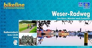 Bild des Verkufers fr Bikeline Radtourenbuch Weser-Radweg zum Verkauf von Antiquariat Armebooks