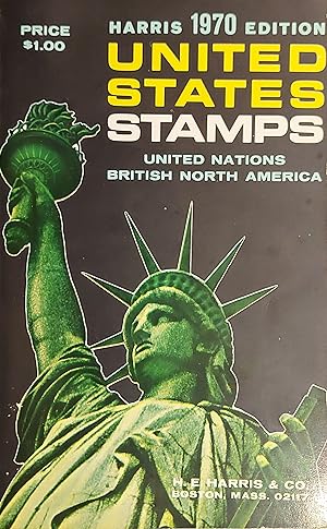1970 Harris Catalog Stamps Of The United States And British North America