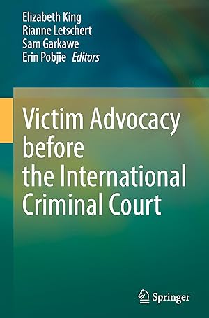 Image du vendeur pour Victim Advocacy before the International Criminal Court mis en vente par moluna