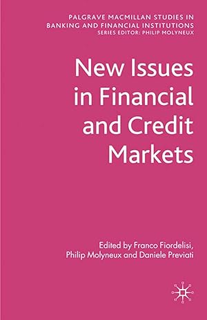 Bild des Verkufers fr New Issues in Financial and Credit Markets zum Verkauf von moluna