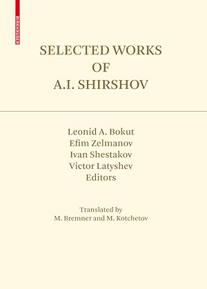 Seller image for Selected Works of A.I.Shirshov for sale by moluna