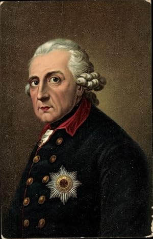 Bild des Verkufers fr Knstler Ansichtskarte / Postkarte Graff, A., Knig Friedrich II. von Preuen, Friedrich der Groe, Portrait - Stengel 29141 zum Verkauf von akpool GmbH