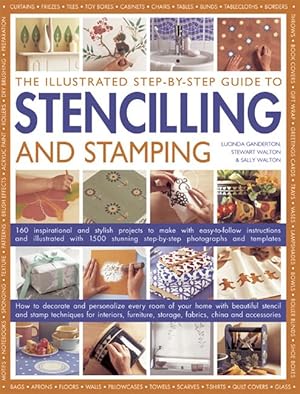 Bild des Verkufers fr Illustrated Step-by-step Guide to Stencilling and Stamping zum Verkauf von moluna