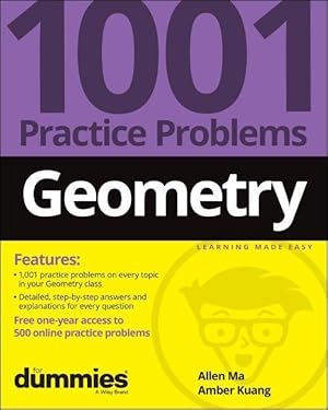 Immagine del venditore per Geometry: 1001 Practice Problems for Dummies (+ Free Online Practice) venduto da moluna