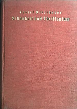 Imagen del vendedor de Schnheit und Christentum : Drei Essays. a la venta por books4less (Versandantiquariat Petra Gros GmbH & Co. KG)