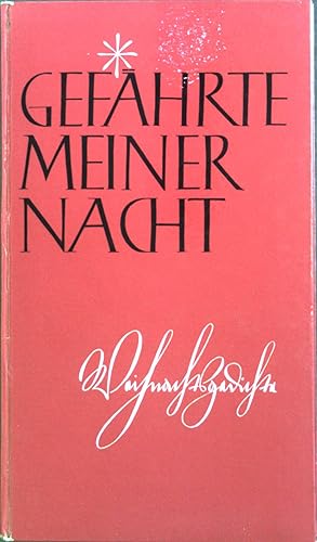 Imagen del vendedor de Gefhrte meiner Nacht : Weihnachtsgedichte. a la venta por books4less (Versandantiquariat Petra Gros GmbH & Co. KG)