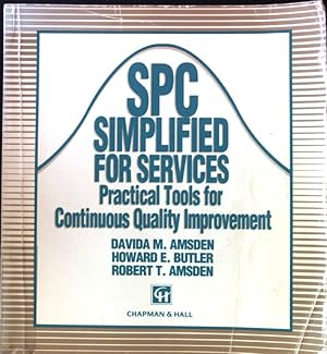 Bild des Verkufers fr Spc Simplified for Services: Practical Tools For Continuous Quality Improvement; zum Verkauf von books4less (Versandantiquariat Petra Gros GmbH & Co. KG)