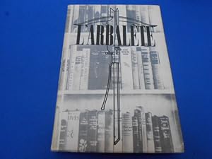 Image du vendeur pour REVUE: L'ARBALETE. Revue de Littrature. N9. Automne 1944 mis en vente par Emmanuelle Morin