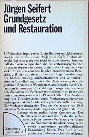 Grundgesetz und Restauration