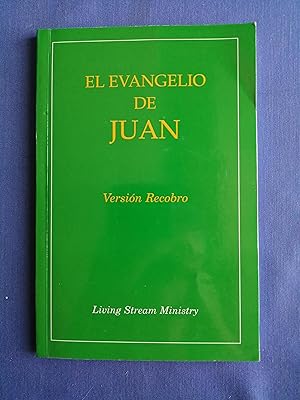 Seller image for El evangelio de Juan : versin Recobro for sale by Perolibros S.L.