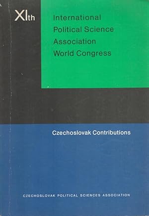 Imagen del vendedor de czechoslovak contributions to XIth International Political Science Association World Congress a la venta por Versandantiquariat Nussbaum