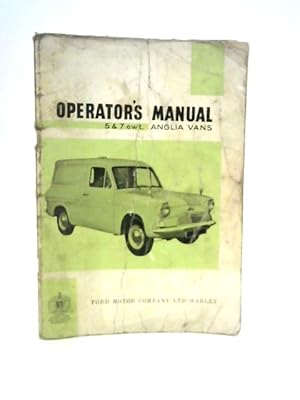 Imagen del vendedor de Operator's Manual 5 & 7 cwt Anglia Vans a la venta por World of Rare Books