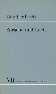 Bild des Verkufers fr Sprache und Logik. zum Verkauf von Fundus-Online GbR Borkert Schwarz Zerfa