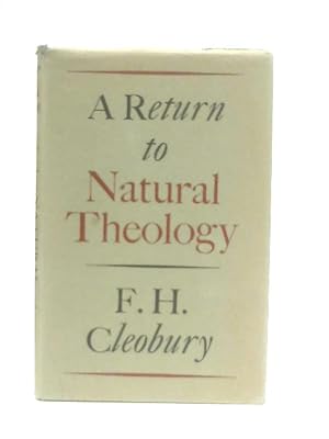 Bild des Verkufers fr A Return to Natural Theology zum Verkauf von World of Rare Books