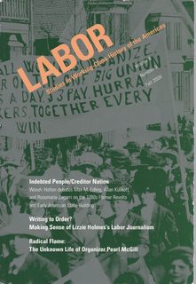 Image du vendeur pour Labor Journal Volume 6, Number 3, Fall 2009 (Studies in Working-Class History of the Americas) mis en vente par Never Too Many Books