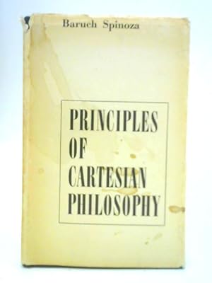 Bild des Verkufers fr Principles of Cartesian Philosophy zum Verkauf von World of Rare Books