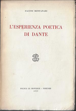 L'esperienza poetica di Dante