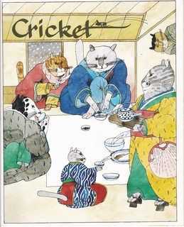 CRICKET Magazine May 1996 Volume 22 No. 5 (Cover: and Border Paintings by Frisco Henstra)