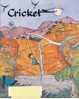 Bild des Verkufers fr CRICKET Magazine May 1995 Volume 22 No. 9 (Cover: and Border Paintings by Alison Lester) zum Verkauf von Never Too Many Books