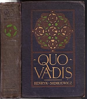 Image du vendeur pour Quo Vadis, A Tale of the Time of Nero mis en vente par Ironwood Books