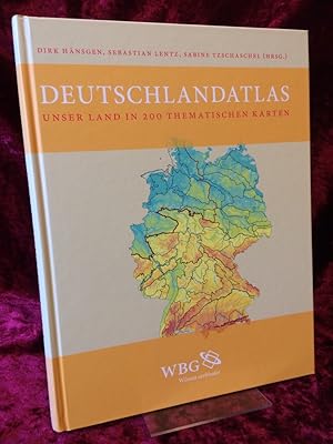 Deutschlandatlas. Unser Land in 200 thematischen Karten. Dirk Hänsgen . (Hrsg.). Karte: Leibniz-I...