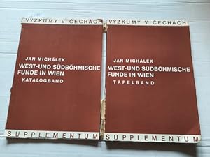 Süd- und westböhmische Funde in Wien. Tafelband und Katalogband. (2 BÜCHER)