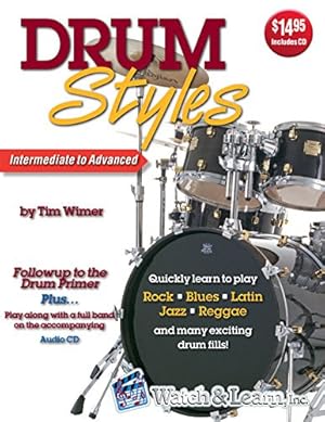 Imagen del vendedor de Drum Styles Book with Audio CD a la venta por Lake Country Books and More