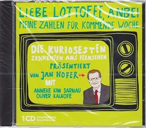 Bild des Verkufers fr Liebe Lottofee, anbei meine Zahlen fr nchste Woche (Audio CD - Hrbuch). zum Verkauf von TF-Versandhandel - Preise inkl. MwSt.