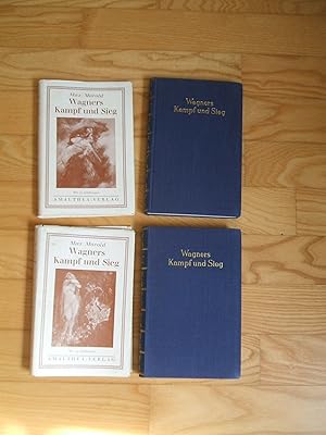 Max Morold: Wagners Kampf und Sieg. Dergestellt in seinen Beziehungen zu Wien. 2 Bände komplett
