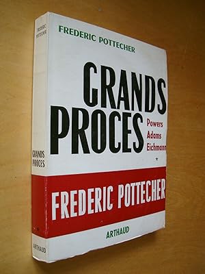 Grands Procès Powers Adams Eichmann *