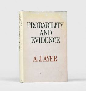 Imagen del vendedor de Probability and Evidence. a la venta por Peter Harrington.  ABA/ ILAB.