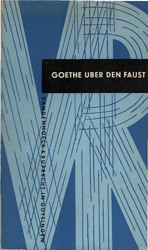 Bild des Verkufers fr Goethe ber den Faust. Goethe. Hrsg. von Alfred Dieck. Mit e. Nachw. von Kurt Schreinert / Kleine Vandenhoeck-Reihe ; 56 zum Verkauf von Schrmann und Kiewning GbR